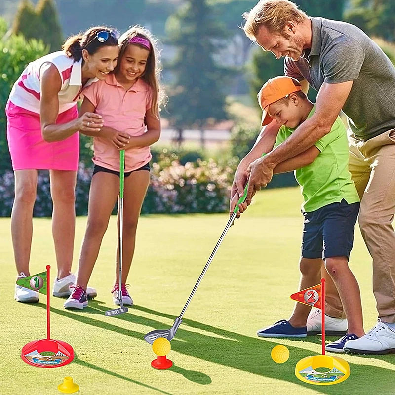 Kids Retractable Golf Club Set – Indoor & Outdoor Sports Toy Kids Golf Toy Set Richie's