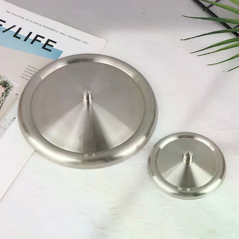 Stainless Steel Leak-Proof Cup Lids 7.5 & 14cm | Mug Covers Cup Lid Cover Richie's