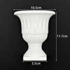 French Hand-Painted Half Wall Vase – DIY Flower Pot Décor Decorative Wall Vase Richie's Style C