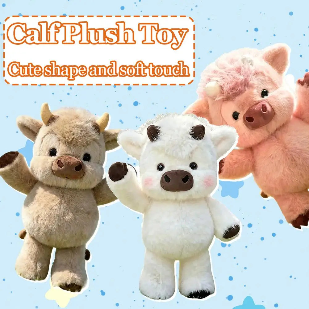 45cm Highland Cow Plush Toy – Soft Stuffed Animal for Kids Stuffed Animal Plush Richie's