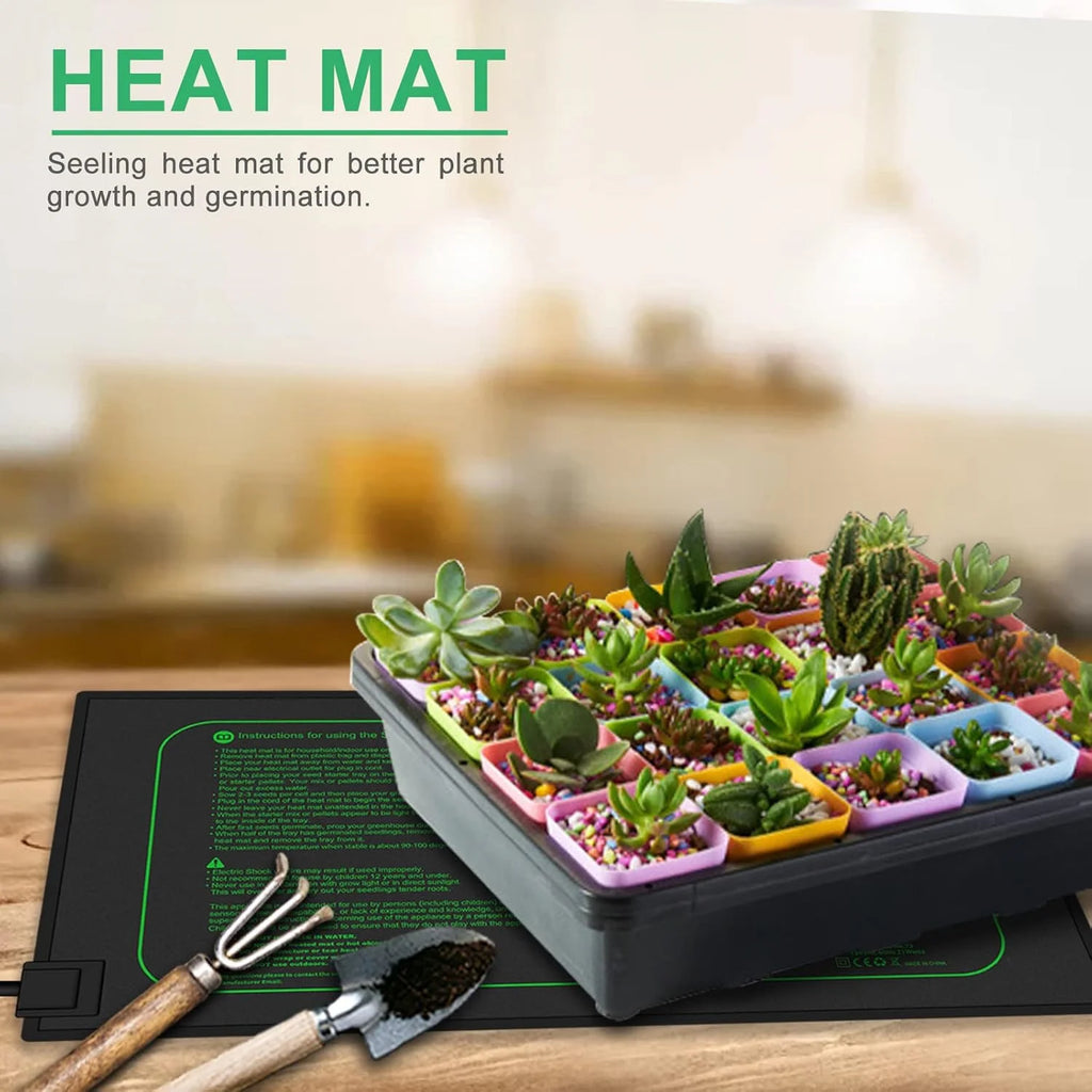 Seedling Heating Mat with Thermostat 110V/220V – Heat Pad Seedling Heating Mat Richie's