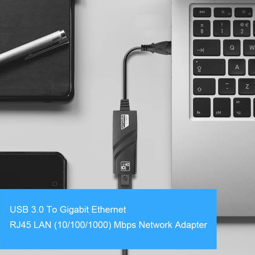 USB 3.0 & USB-C to RJ45 Gigabit Ethernet Adapter – 1000Mbps USB Ethernet Adapter Richie's