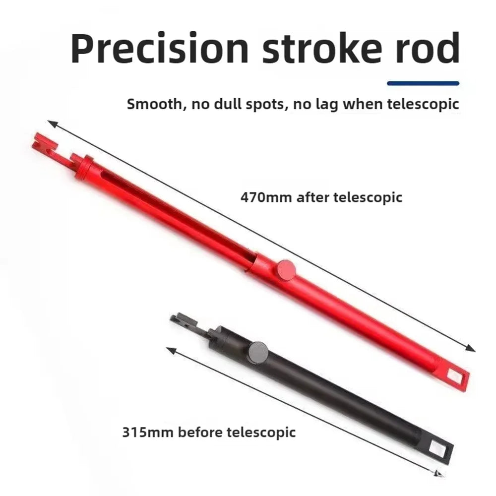 Retractable Aluminum Car Hood & Trunk Support Rod Prop Stick Car Support Rod Richie's