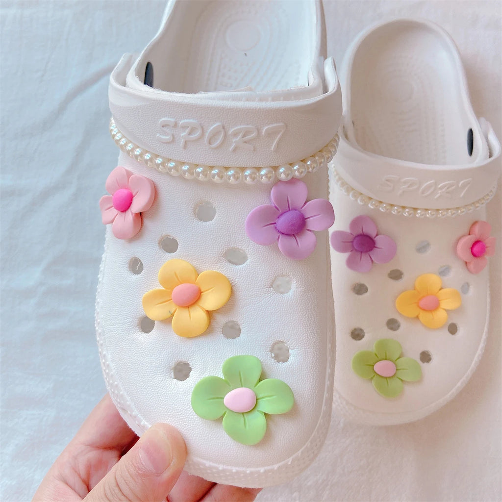 Resin Flower Shoe Charms – Detachable DIY Clog Accessories Shoe Charms Richie's Default Title