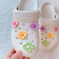 Resin Flower Shoe Charms – Detachable DIY Clog Accessories Shoe Charms Richie's Default Title