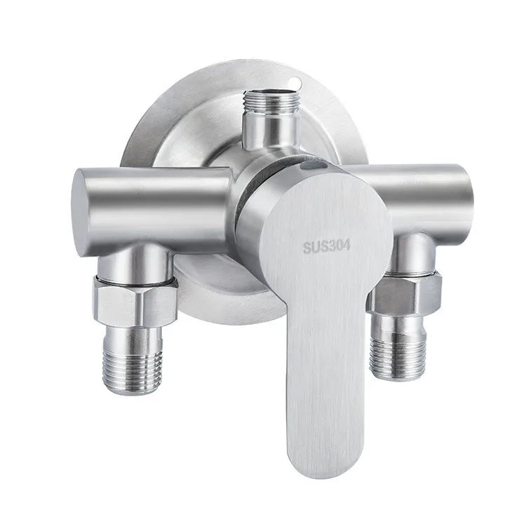Triangle Shower Mixing Valve Faucet – Hot & Cold Control Shower Mixing Valve Richie's 304Shower (620g)