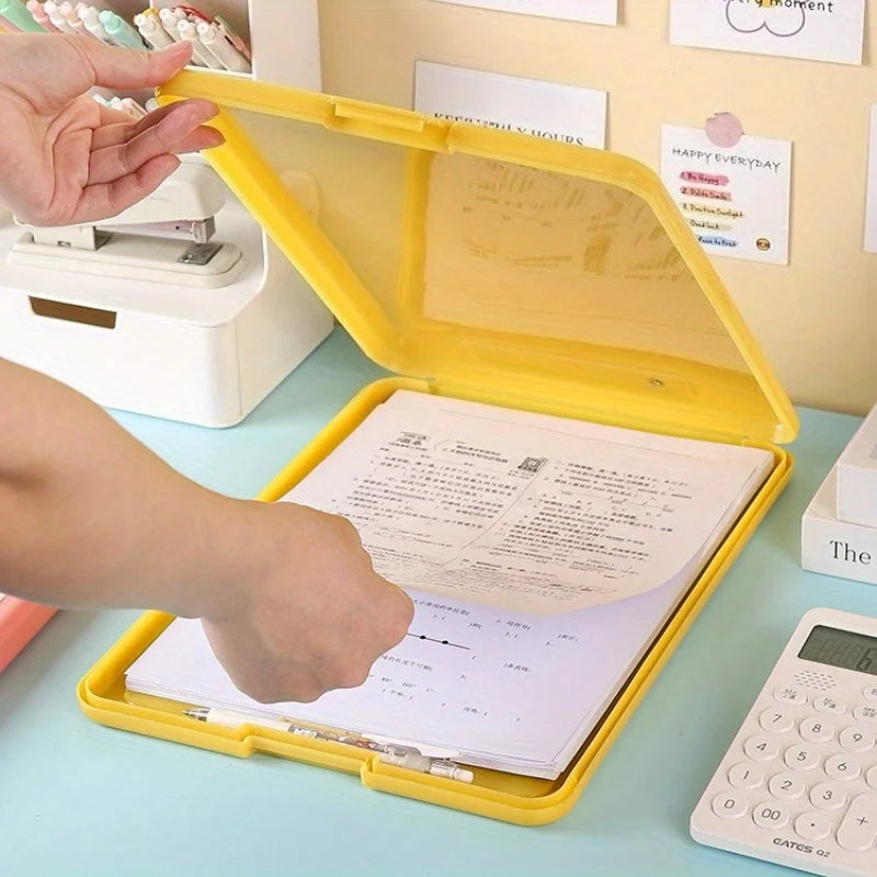 A4 Plastic Folder Organizer & Writing Pad for Documents Folder Organizer Richie's