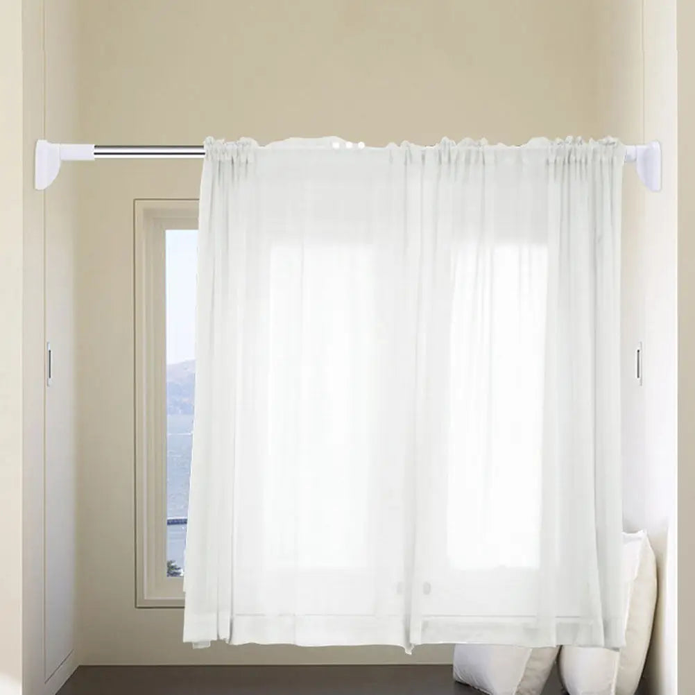Adjustable Telescopic Stainless Steel Closet Rod & Wardrobe Bar Telescopic Closet Rod Richie's
