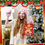 Christmas Paper Treat Bags with Handles – 6/12/24 Pack Christmas Gift Bags Richie's