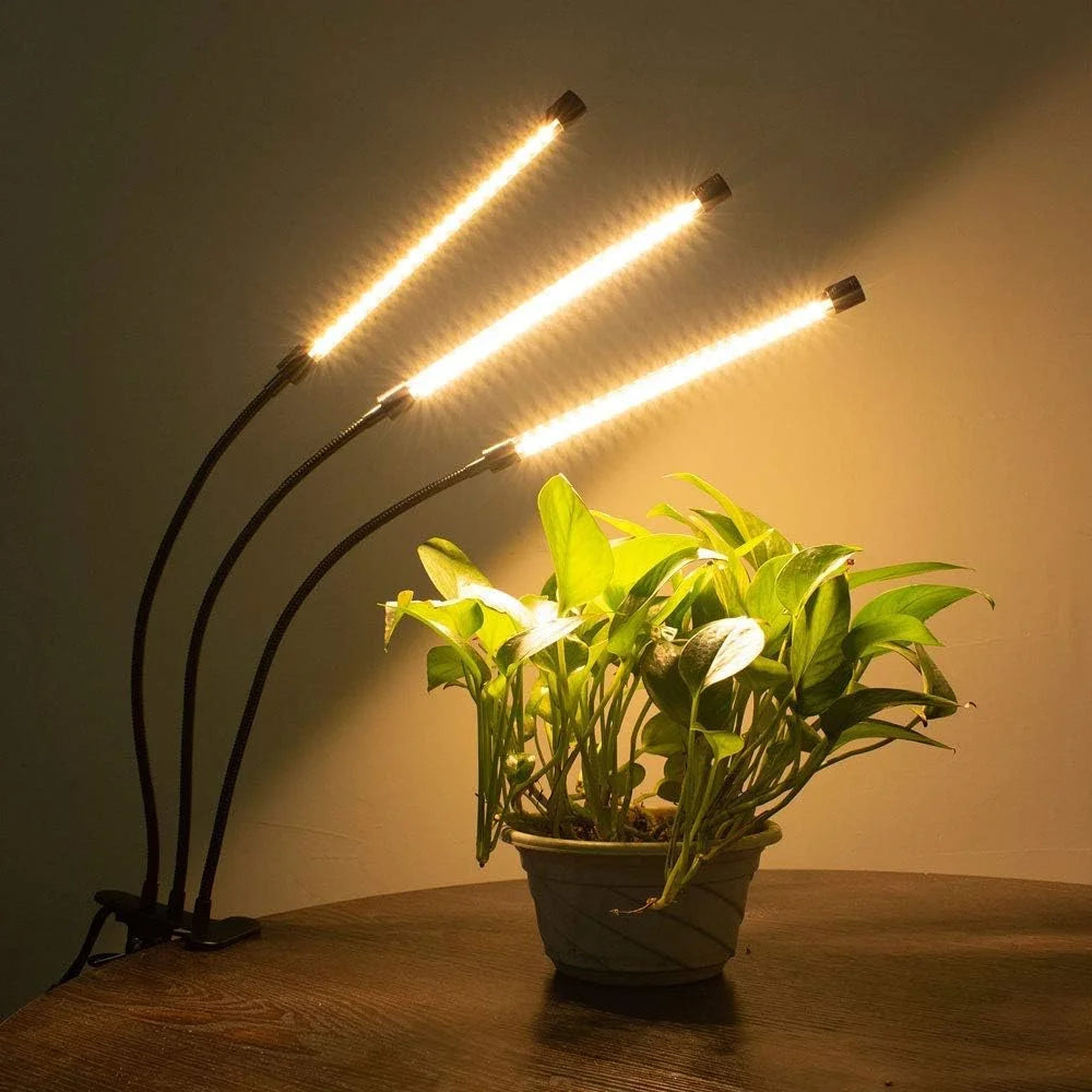 LED USB Grow Light Full Spectrum 3000K Dimmable Clip Phytolamp LED Grow Light Richie's