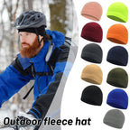 Polar Fleece Beanie Cap – Windproof Winter Ski & Cycling Hat Fleece Beanie Cap Richie's
