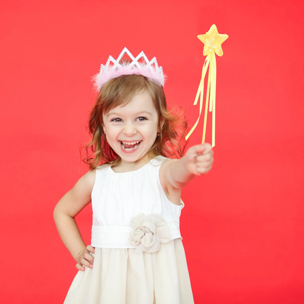 4pcs Star Fairy Wands for Girls – Birthday Party Accessories Fairy Wand Set Richie's