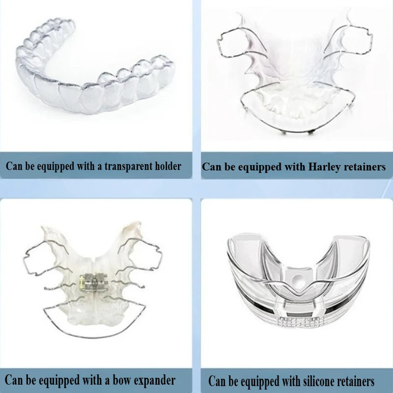 2-Pack Portable Denture Case with Vent Hole & Safety Seal Lid Denture Storage Case Richie's