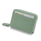 RFID Blocking Leather Card Wallet 14/20 Slots Zipper Coin Purse Card Holder Wallet Richie's
