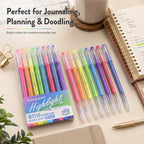 9-Piece Pastel Gel Pen Set – Journals, Planners & Scrapbooks Gel Pen Set Richie's