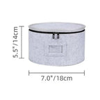 Zippered Felt Storage Bag – Multi-Use Home Organizer Bucket Felt Storage Organizer Richie's S