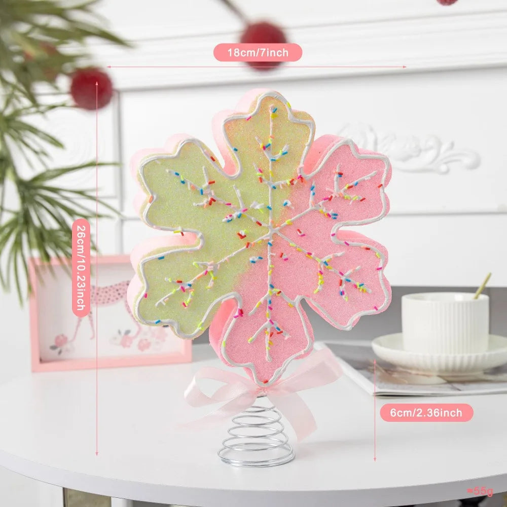 Candy Themed Christmas Tree Topper – Foam Lollipop & Star Christmas Tree Topper Richie's Style14