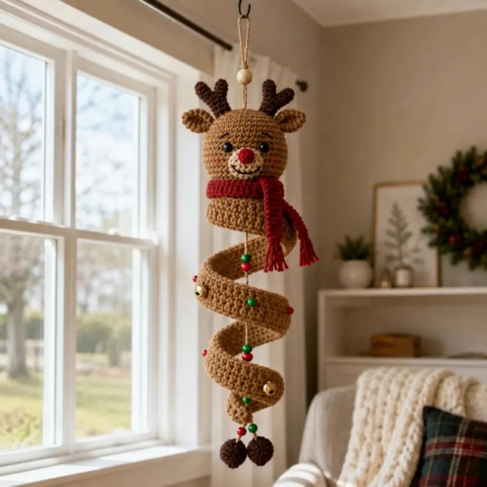 DIY Crochet Spiral Ornament Kit – Holiday Yarn Craft Set Crochet Craft Kit Richie's 2