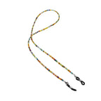 Handmade Beaded Glasses Chain – Non-Slip Unisex Eyeglass Lanyard Eyeglass Chain Lanyard Richie's orange