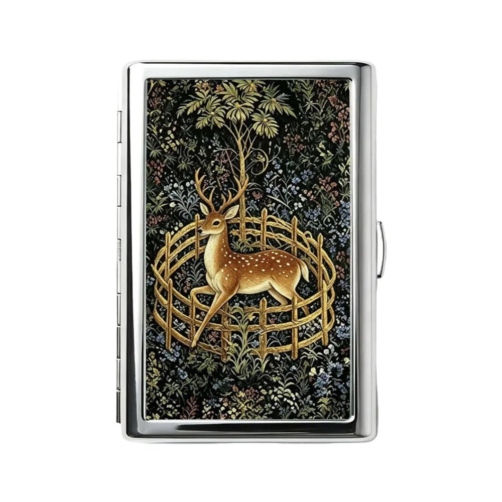 Vintage Metal Card Case – Snap-Close Business Card Holder Metal Card Case Richie's 8