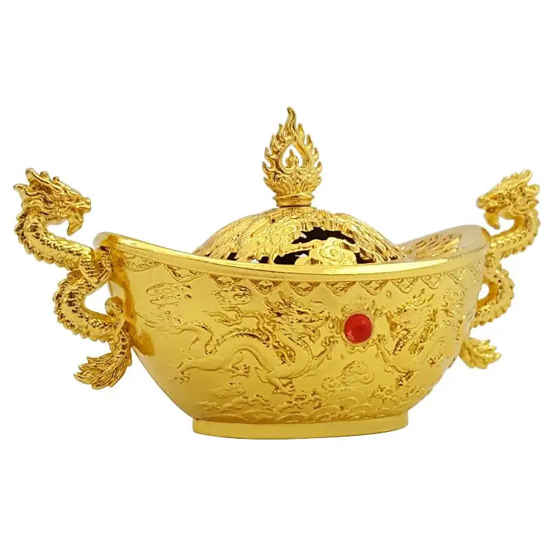 Elephant Alloy Incense Burner – Hollow Vintage Aromatherapy Stove Incense Burner Richie's C