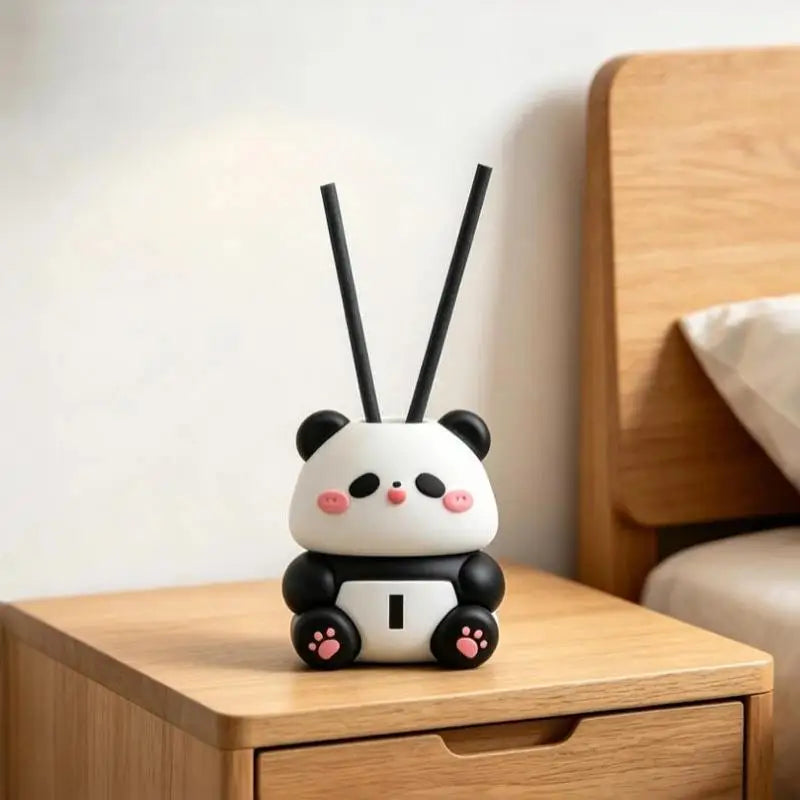 Panda Car Air Vent Aromatherapy Clip & Scent Diffuser Car Vent Diffuser Richie's as pic