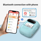 Marklife P50 Bluetooth Thermal Label Printer 12–50mm Thermal Label Printer Richie's