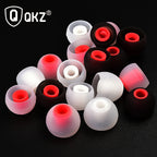 QKZ 3-Pair Silicone Memory Foam Ear Tips for KZ In-Ear Monitors Replacement Ear Tips Richie's