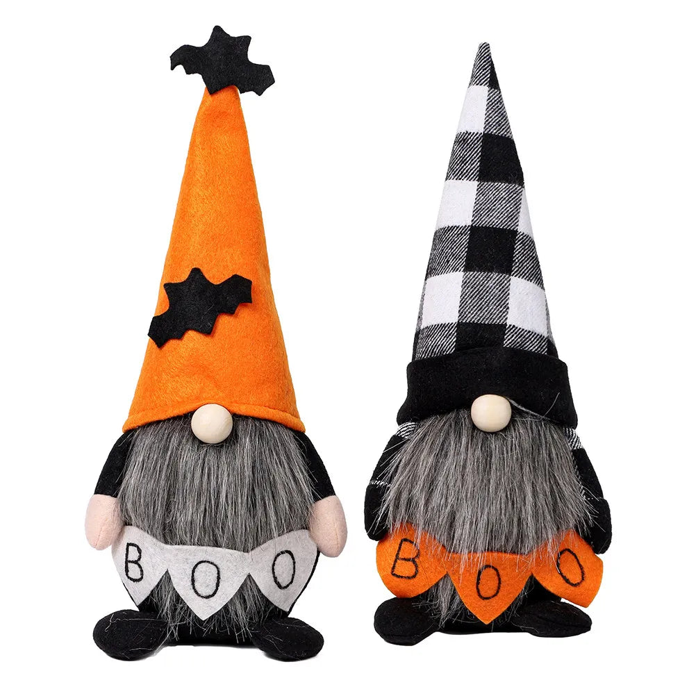 2Pcs Faceless Gnome Decor – Fabric & Wood Festival Home Props Gnome Figurine Decor Richie's