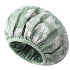 Waterproof Satin-Lined Reusable Shower Cap | Floral Bonnet Shower Cap Bonnet Richie's