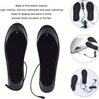 USB Heated Shoe Insoles – Croppable Winter Foot Warmers Heated Shoe Insoles Richie's
