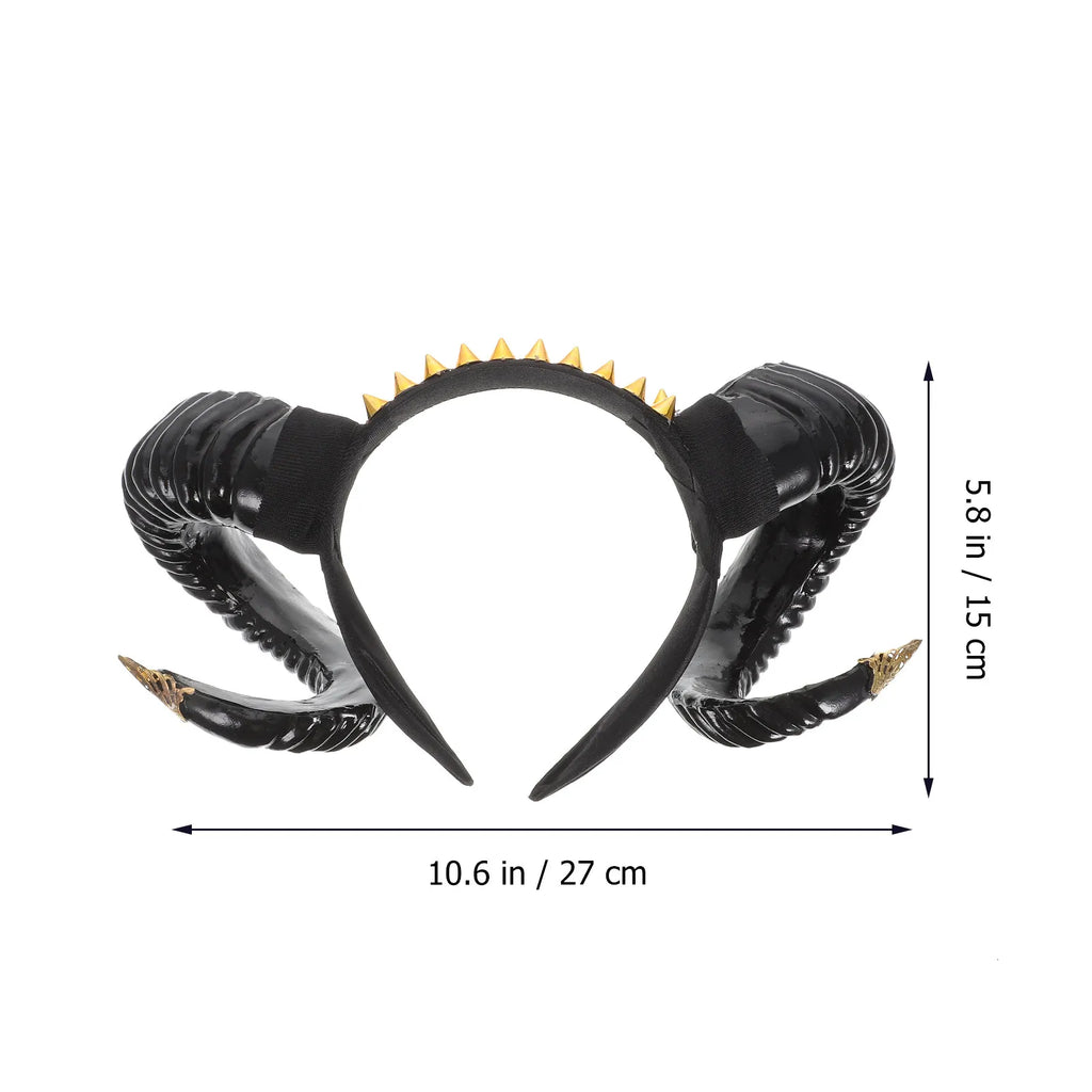 Sheep Horn Headband Halloween Cosplay Costume Hair Hoop Costume Headband Richie's
