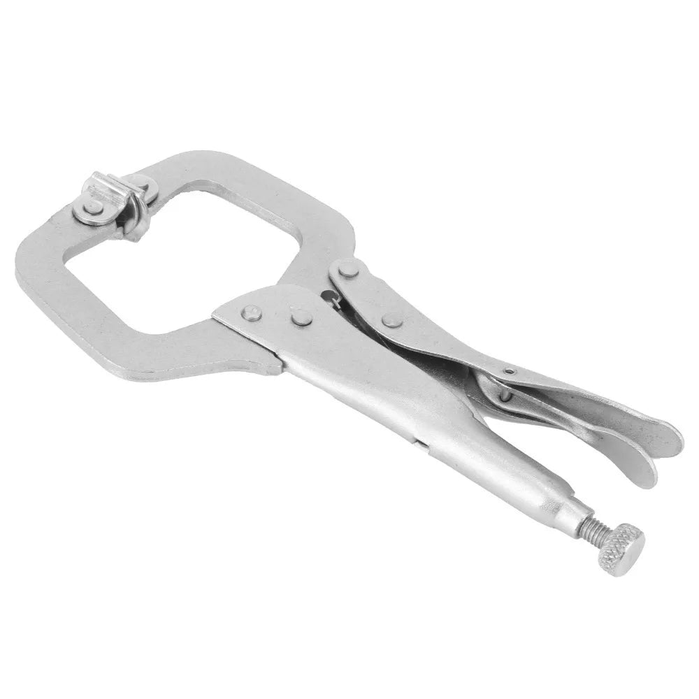 Square Jaw Locking Pliers – Heavy Duty Adjustable Clamp Tool Locking Pliers Richie's Silver