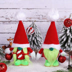 Faceless Dwarf Elf Standing Doll Christmas Desktop Ornament Christmas Elf Doll Richie's