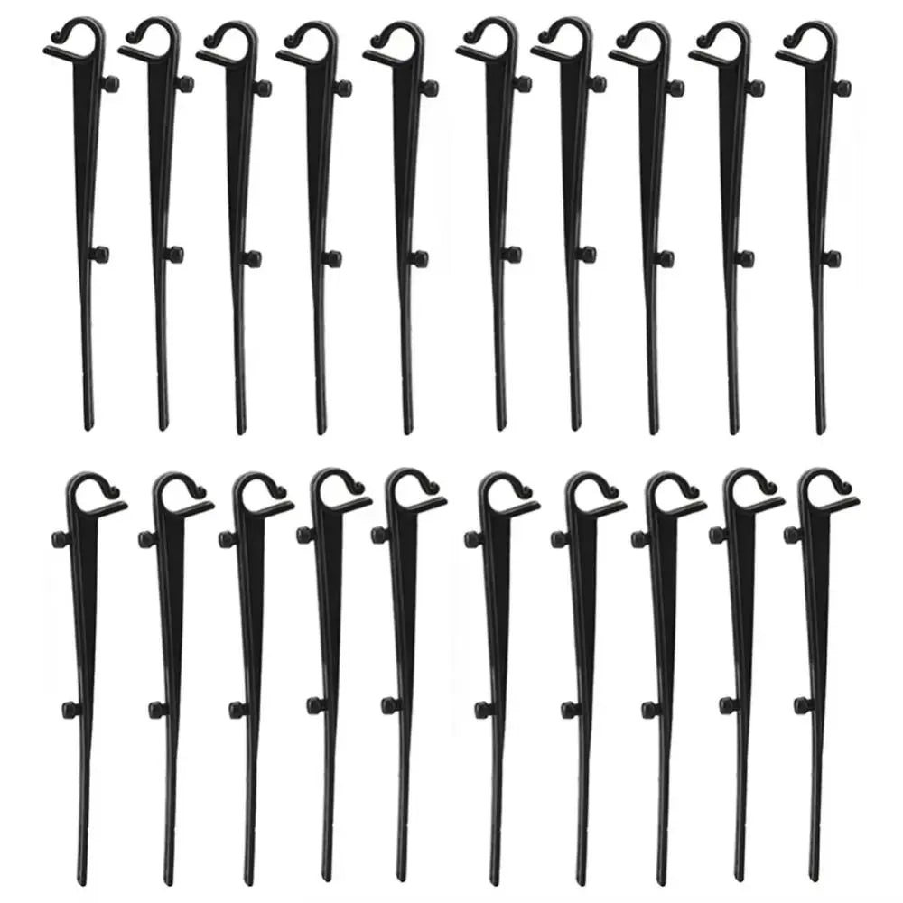 20Pcs Gutter Mesh Fixing Clips Hook & Stake – Weather Resistant Gutter Fixing Clips Richie's