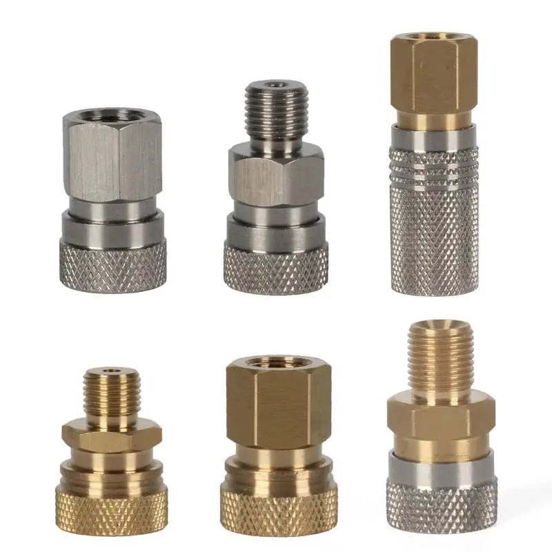 HPA Quick Release Adapter G1/8 BSP 8mm Male Nipple Air Socket Quick Release Adapter Richie's