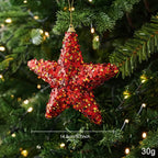 Pearl Foam Christmas Ball Ornament | Ribbed Wave Tree Decor Christmas Tree Ornament Richie's I