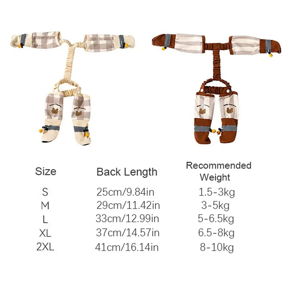 Reflective Dog Boot Leggings – Anti-Slip Adjustable Leg Covers Dog Leg Covers Richie's