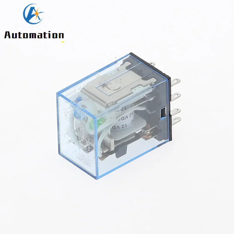 MY3NJ 11-Pin Micro Electromagnetic Relay DC12V 24V AC220V Electromagnetic Relay Richie's