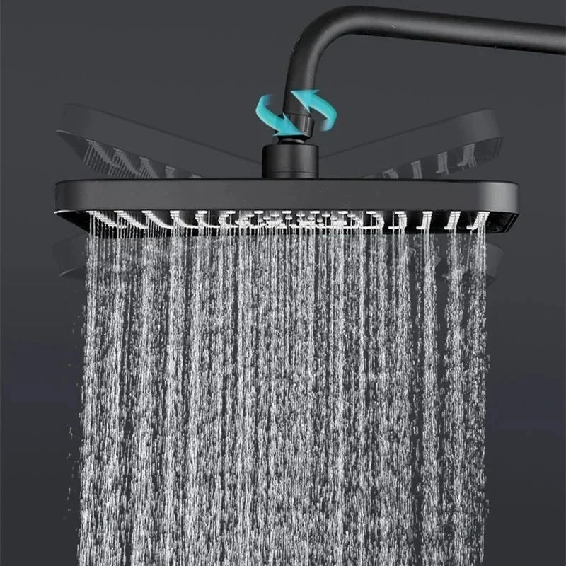 12-Inch Rainfall Shower Head Ceiling Mount 360° Rotation Rainfall Shower Head Richie's