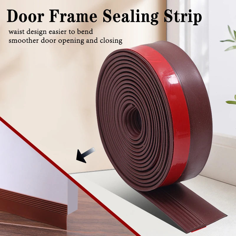 Self-Adhesive Door Bottom Seal Strip 36mm 1M | PVC Draft Guard Door Bottom Seal Strip Richie's