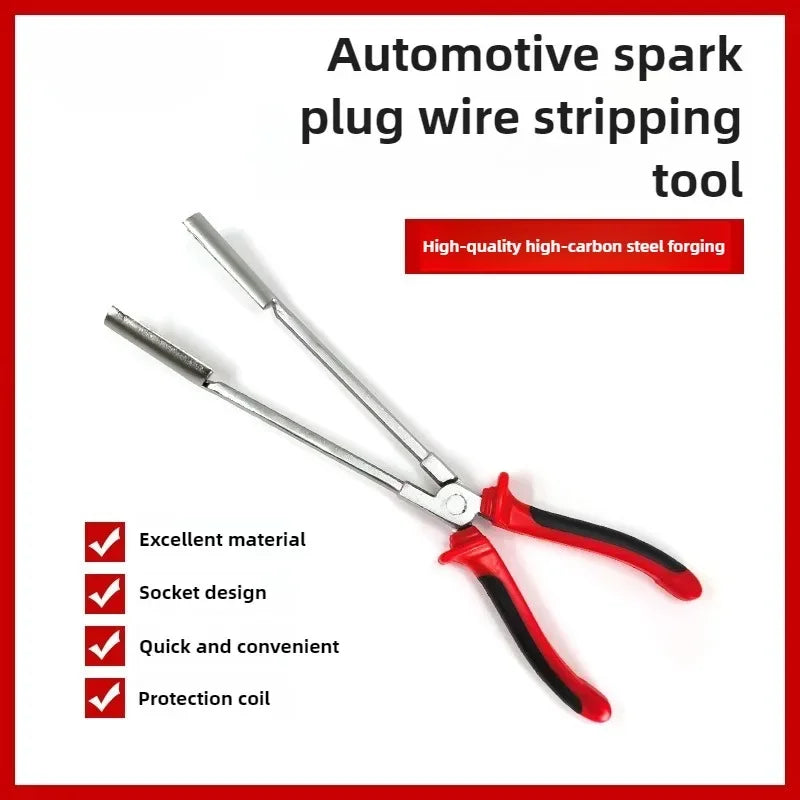 Car Spark Plug Wire Removal Pliers – Carbon Steel Boot Puller Spark Plug Boot Puller Richie's