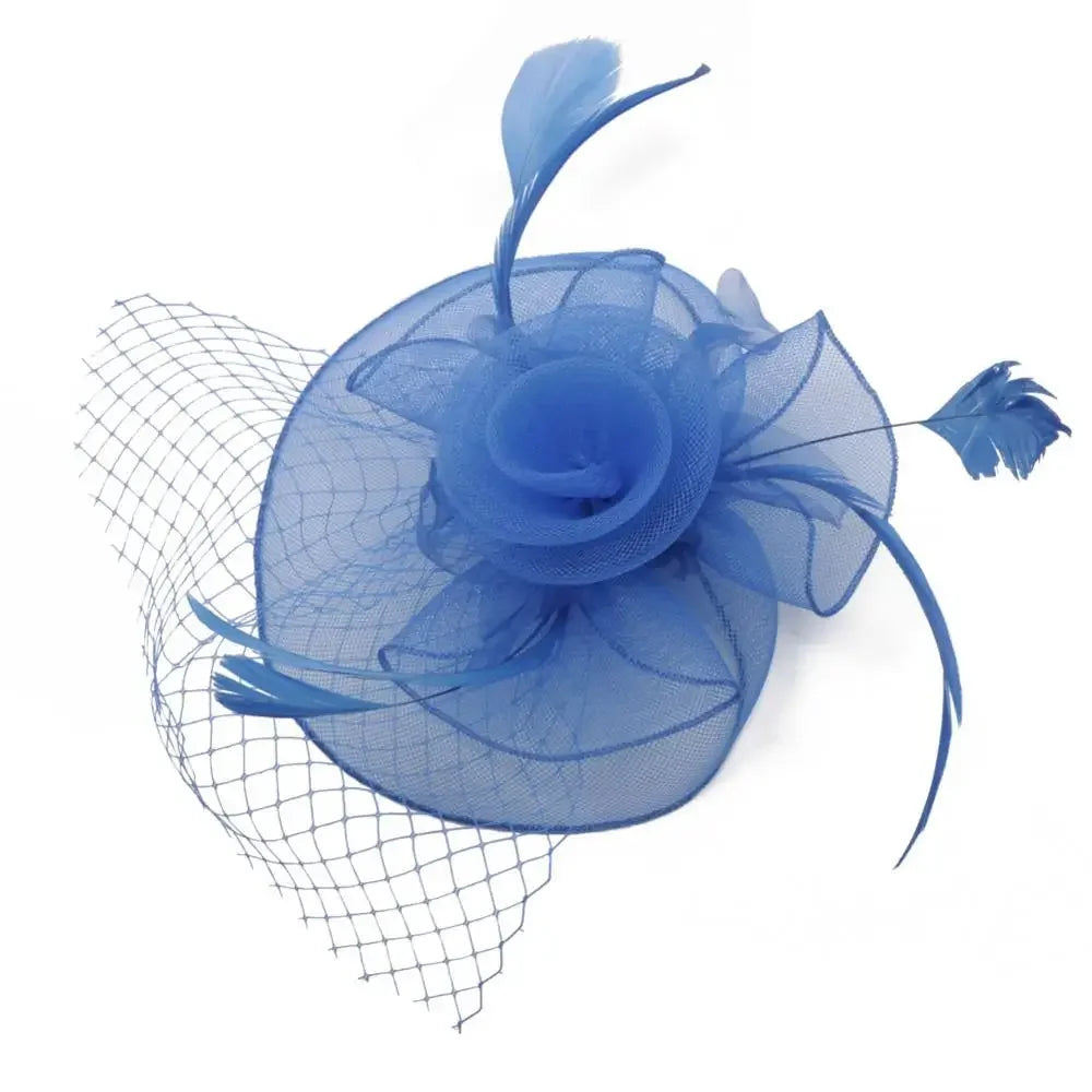 Feather Fascinator Hair Pin Bridal Tiara Wedding Headband Feather Fascinator Richie's