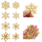 8Pcs Snowflake Embroidery Iron-On Patches – Christmas DIY Appliques Embroidery Patches Richie's Default Title
