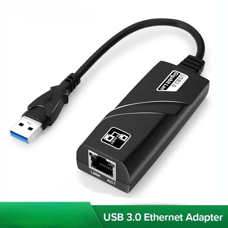 USB 3.0 & USB-C to RJ45 Gigabit Ethernet Adapter – 1000Mbps USB Ethernet Adapter Richie's