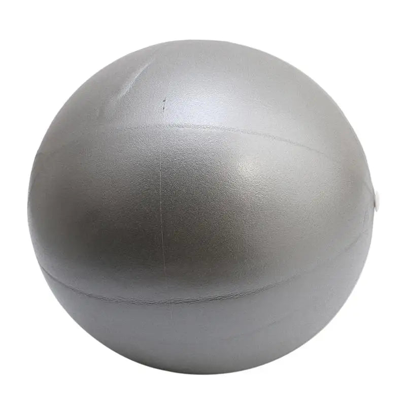 25cm Yoga Pilates Ball – Core Balance & Fitness Training Yoga Exercise Ball Richie's Grey