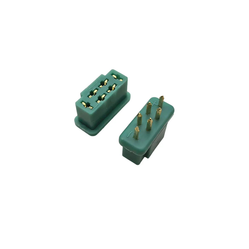 5 Pairs MPX 6-Pin RC Connectors – Male &amp; Female LiPo ESC Plugs RC Connector Plugs Richie's