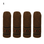 4-Pack Non-Slip Knitted Furniture Leg Covers – Floor Protector Furniture Leg Covers Richie's 1