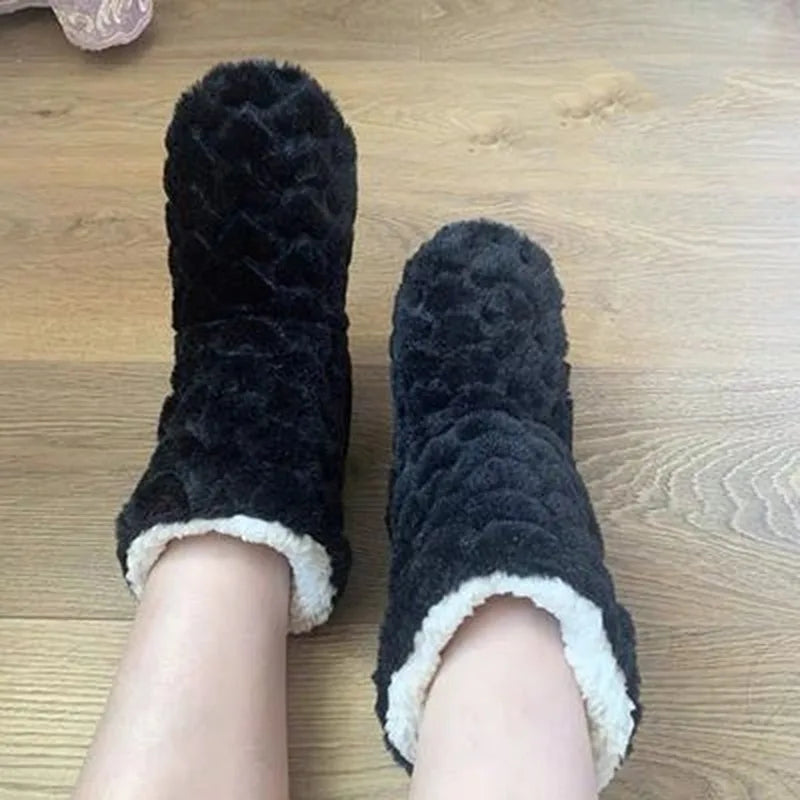 Thick Thermal Velvet Socks – Non-Slip Winter Floor Slipper Socks Thermal Slipper Socks Richie's