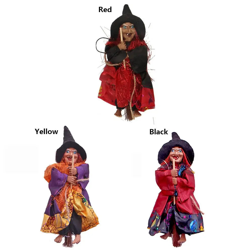 Halloween Witch Hanging Figurine Ornament | Spooky Decor Halloween Ornament Richie's